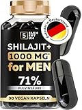 Mumijo Shilajit Kapseln Hochdosiert 1000mg pro Tagesdosis, das Original aus...