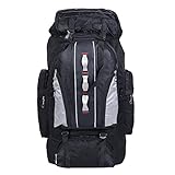 SSWERWEQ Wanderrucksäcke Waterproof Unisex Men Backpack Travel Pack Sports...