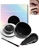 Wasserdichtes Gel-Eyeliner Set-1 Hochintensive Pigmente Lang Anhaltendes...