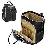 Gloppie Wickeltasche Rucksack Baby Wickelrucksack mit Tragbarer...