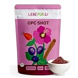 Lebepur BIO OPC Shot Pulver 500g - Traubenkernmehl mit 500mg OPC pro...