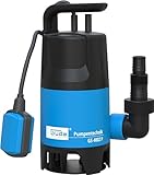 Güde Schmutzwassertauchpumpe GS 4002 P (400 W, 7500 l/h, Förderhöhe max...