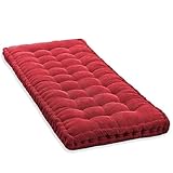 Bankkissen für 2-/3-Sitzer, 100 cm/120 cm, Baumwolle, Sofa, Bodenkissen,...