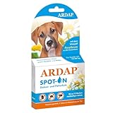 ARDAP Spot On für Hunde von 10 bis 25kg - Natürlicher Wirkstoff -...