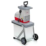 IKRA Elektro Gartenhäcksler Walzenhäcksler ILH2800, leise robust...