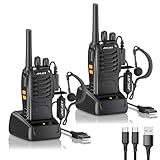 JUCJET 88E Walkie Talkie, Lizenzfrei PMR446 16 Kanäle Funkgeräte,...