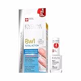 Eveline Cosmetics 8in1 Total Action Professionelle Nagel Aufbau Serum |12...