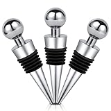 HOTUT Weinverschluss, 3 Stück Weinflaschenverschluss, Flaschenverschluss...