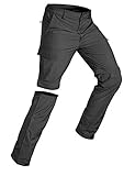 Wespornow Herren Zip-Off-Wanderhose-Abnehmbar-Trekkinghose, Atmungsaktiv...