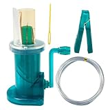 NUOBESTY Handbetriebene Strickmühle mit Kurbel für DIY armbänder und...