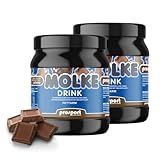 Prosport Molke Drink Schoko, 2x 1000g Dose, Trinkmolke, Süssmolke...