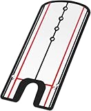 HH-GOLF Golf-Putting-Ausrichtungsspiegel, tragbare Putting-Trainingshilfe,...