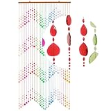 HAB & GUT -DV0193- Türvorhang KLUNKER, Mehrfarbig, 90 x 200 cm...