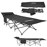 24MOVE® Feldbett Campingbett bis 150 kg In-und Outdoor Camping faltbar,...