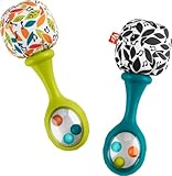 Fisher-Price Rattle 'n Rock Maracas für Neugeborene, 2 weiche...