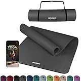 ALPIDEX Yogamatte Extra Dick 1,5 cm Gymnastikmatte 3 Größen E-Book...