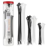 Cable Matters Kabelbinder Set 200 Stk. Nylon Kabelbinder, 15cm / 20cm /...