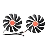 Kühlung Lüfter für Grafikkarten XFX RX 590 580 570 95MM CF1010U12S GPU...