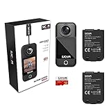 SJCAM C300 Pocket Action Kamera 4K30fps, 1.33'' Touchscreen Sportkamera,...