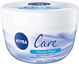 NIVEA Care Creme, schnell einziehende Creme für Gesicht und Körper,...