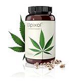 Elpixol® Hanföl Kapseln - Cannabisöl Kapseln hochdosiert mit Omega 3-6-9...