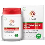 Vitals - Nattokinase-NSK 100 mg 60 Kapseln. Die einzige echte NSK-SD® mit...