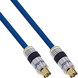 InLine 89950P S-VHS Kabel, PREMIUM, vergoldete Stecker, 4pol mini DIN...
