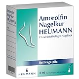 Amorolfin Nagelkur HEUMANN: 5% wirkstoffhaltiger Nagellack zur Behandlung...
