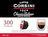 Caffè Corsini - Kompatible Kaffeekapseln für Dolce Gusto Classico...