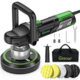 Poliermaschine, Ginour 900W auto Poliermaschine Set mit 6 Geschwindigkeit,...