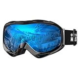 OutdoorMaster Unisex Skibrille OTG für Damen und Herren, Snowboard Brille...
