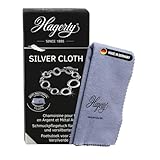 Hagerty Silver Cloth Schmuck Reinigungstuch 36x30cm I imprägniertes Tuch...