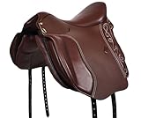 A&M Reitsport Wanderreit Sattel 1126 aus Leder, Braun, wechselbares...