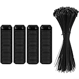 Jonikuper Montageset für Sichtschutz – wetterfeste PVC-Clips und...