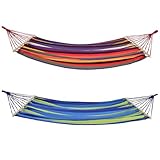 VDD - Hängematte - 220 x 160 - Mehrfarbig - geeignet für 2 Personen