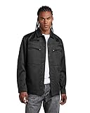 G-STAR RAW Herren RF Service Overshirt, Schwarz (dk black...