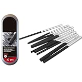 Helweet Zeichenkohle Set, Kohlestifte in Schwarz, Charcoal Sticks, 10...