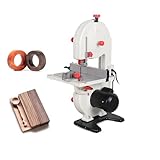 Benchtop Bandsaw, 350W Bandsäge Holzbandsäge mit Feststellgriff für...