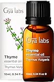 Gya Labs Ätherisches Thymianöl (10 ml) – 100 % reines ätherisches...