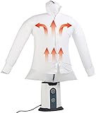 Sichler Haushaltsgeräte Bügelautomat: 2in1-Bügelpuppe, Warmluft-Gebläse...