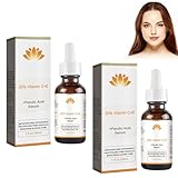 Vitamin C Serum Für Gesicht, Vitamin E Serum Für Gesicht, Hyaluronsäure...