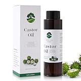 Rizinusöl Bio castor Oil Kaltgepresst-250mL 100% Rein Castor Oil Organic...