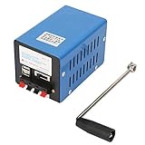 Kurbelgeneratoren Handkurbel-Generator 20W 2000 U/min Tragbarer USB...