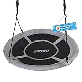 ZERRO Nestschaukel Outdoor & Indoor bis zu 150kg Höhenverstellbare Ø120cm...