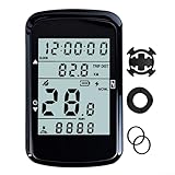 2 4 Zoll LCD Fahrradtacho und Kilometerzähler, kabellos und GPS-fähig,...
