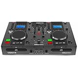 Vonyx CDJ450 - DJ Konsole, DJ Mischpult Bluetooth, DJ Controller mit Zwei...