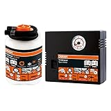 OSRAM TYREseal Kit, Reifendichtmittel 450 ml und analoger Reifenkompressor,...