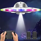 Drohne RC UFO für Kinder und Anfänger, Ferngesteuertes Flugzeug mit...