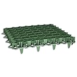 20 Stück Rasengitter aus Kunststoff grün 50 x 50 x 4 cm...