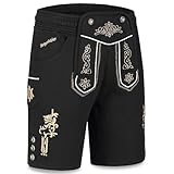 Steigenhöfer Manufaktur Kurze Trachten Jogginghose mit Kordelzug im...